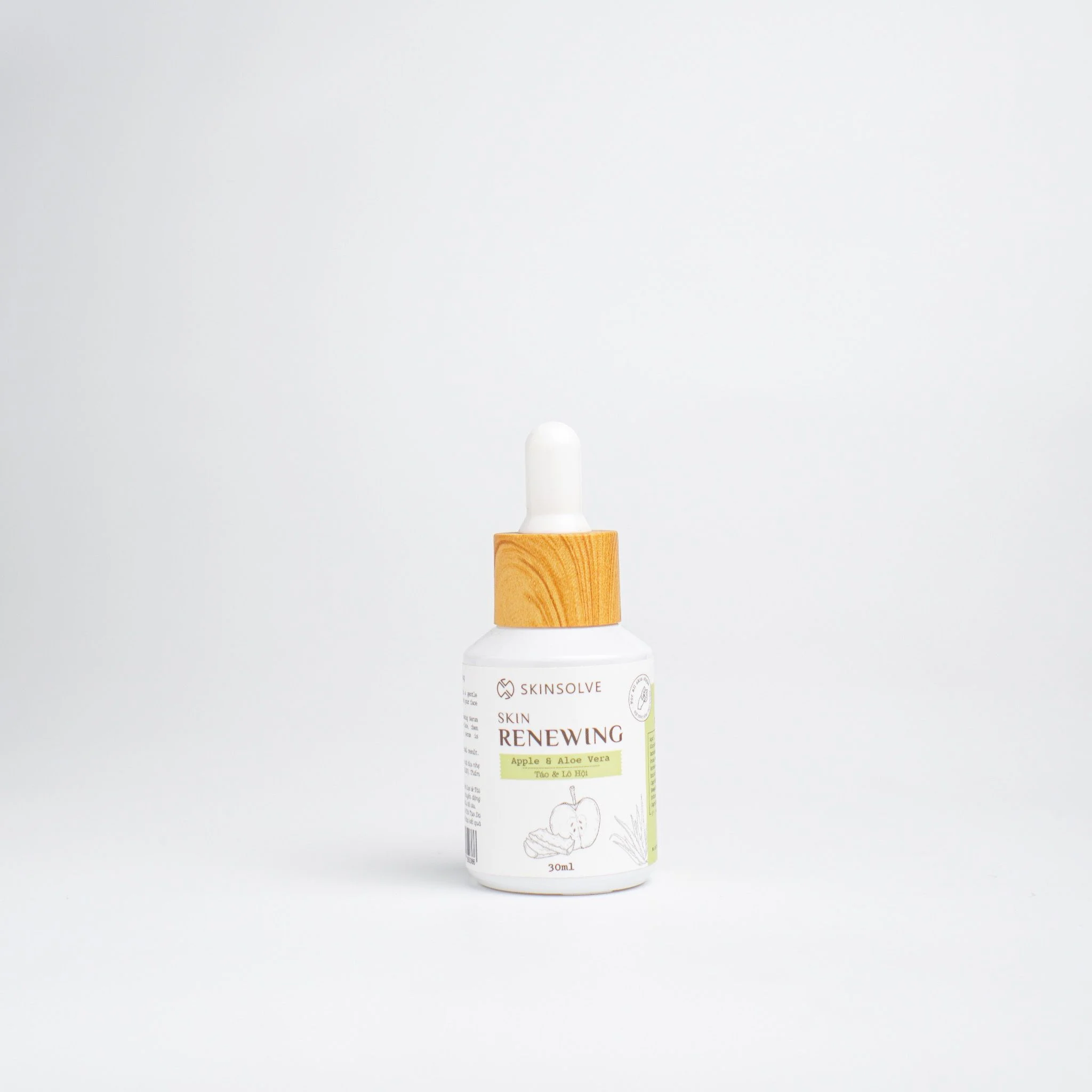 Tinh chất thanh lọc và tái tạo da từ Táo & Lô Hội 30ml - Skin Renewing Serum (Apple & Aloe Vera) - Image 2