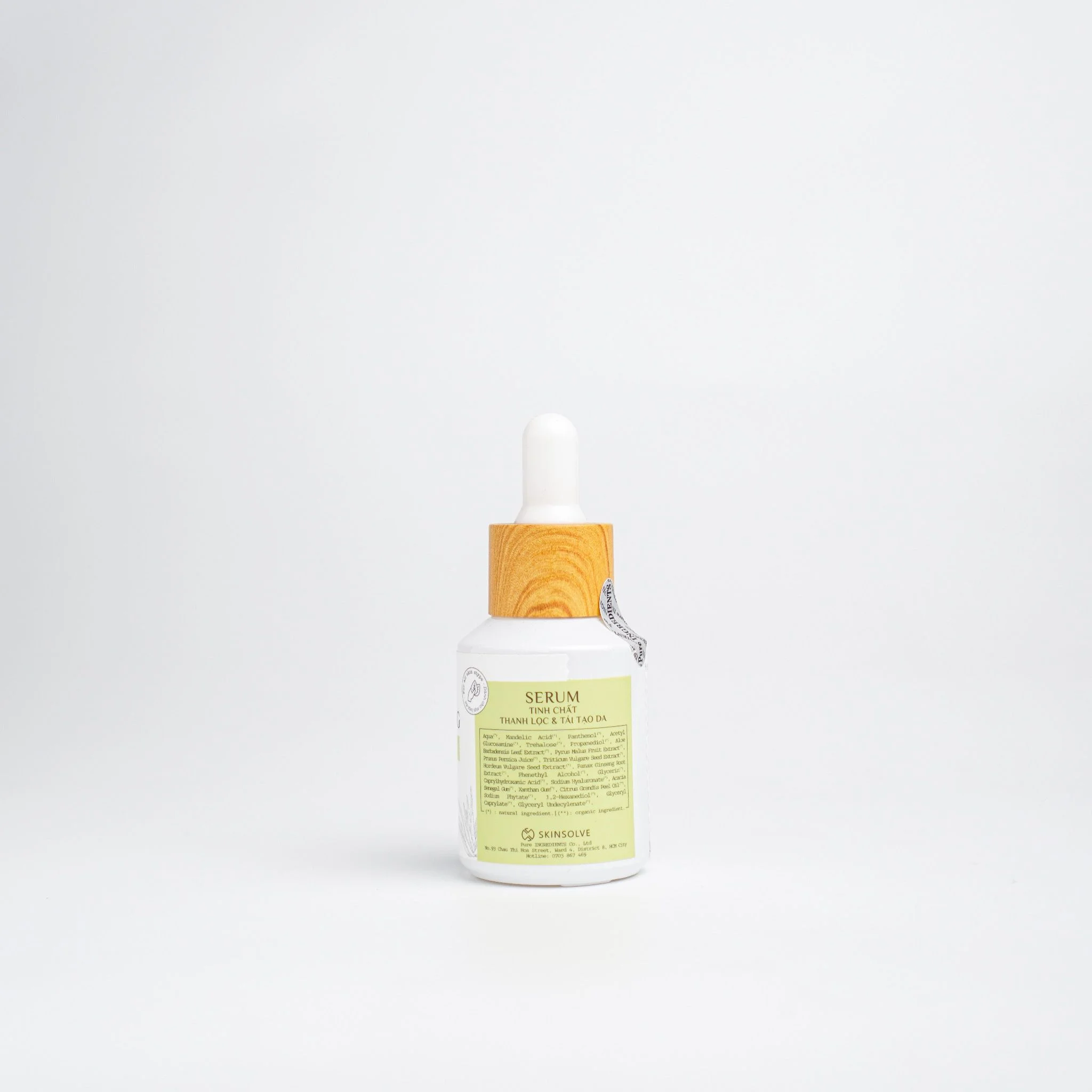 Tinh chất thanh lọc và tái tạo da từ Táo & Lô Hội 30ml - Skin Renewing Serum (Apple & Aloe Vera) - Image 4