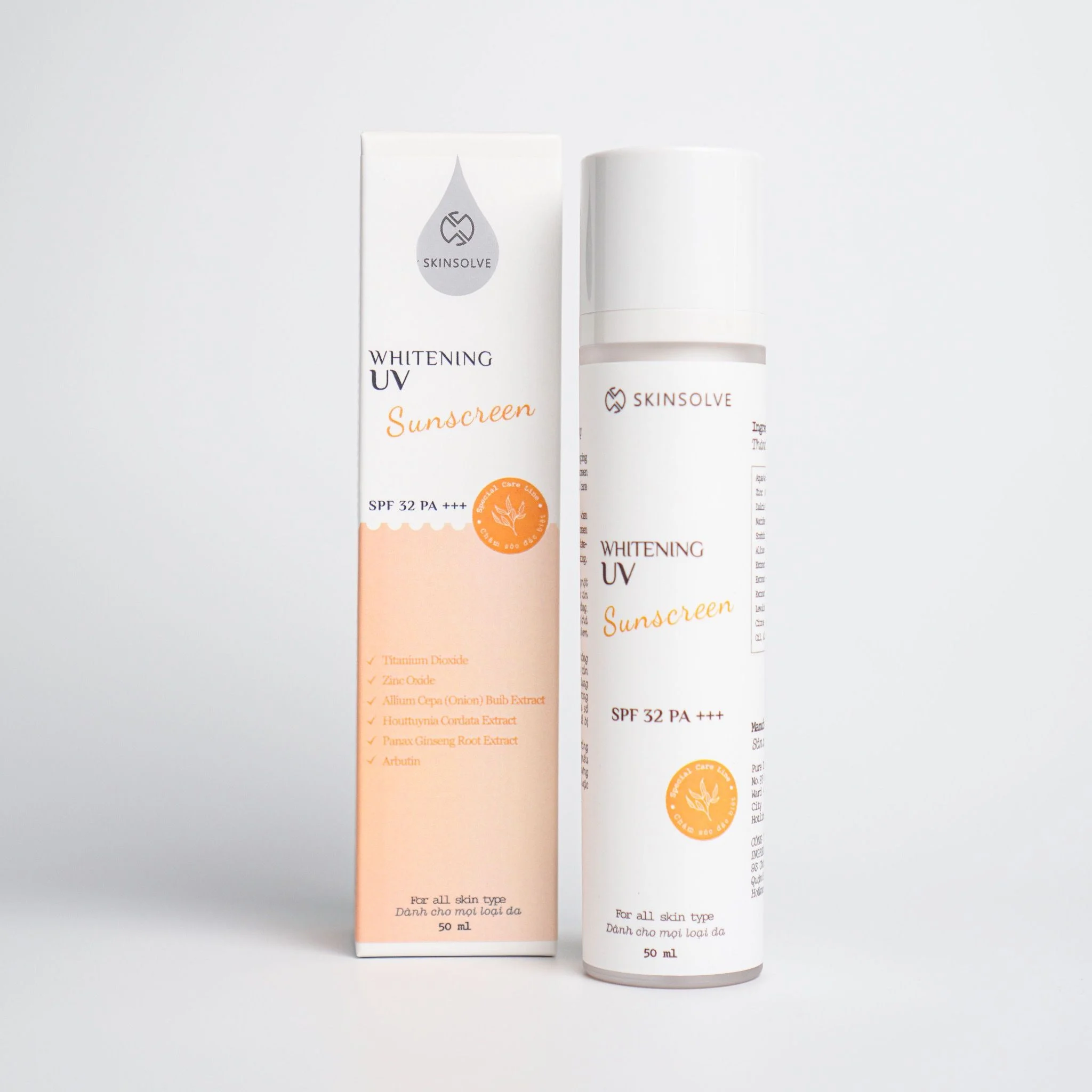 Kem Chống Nắng Vật Lý – Bảo Vệ Toàn Diện, Không Bít Tắc (50ML)