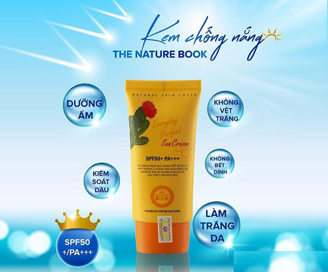 Kem Chống Nắng Hoàn Hảo Hằng Ngày The Nature Book Hàn Quốc - Image 4