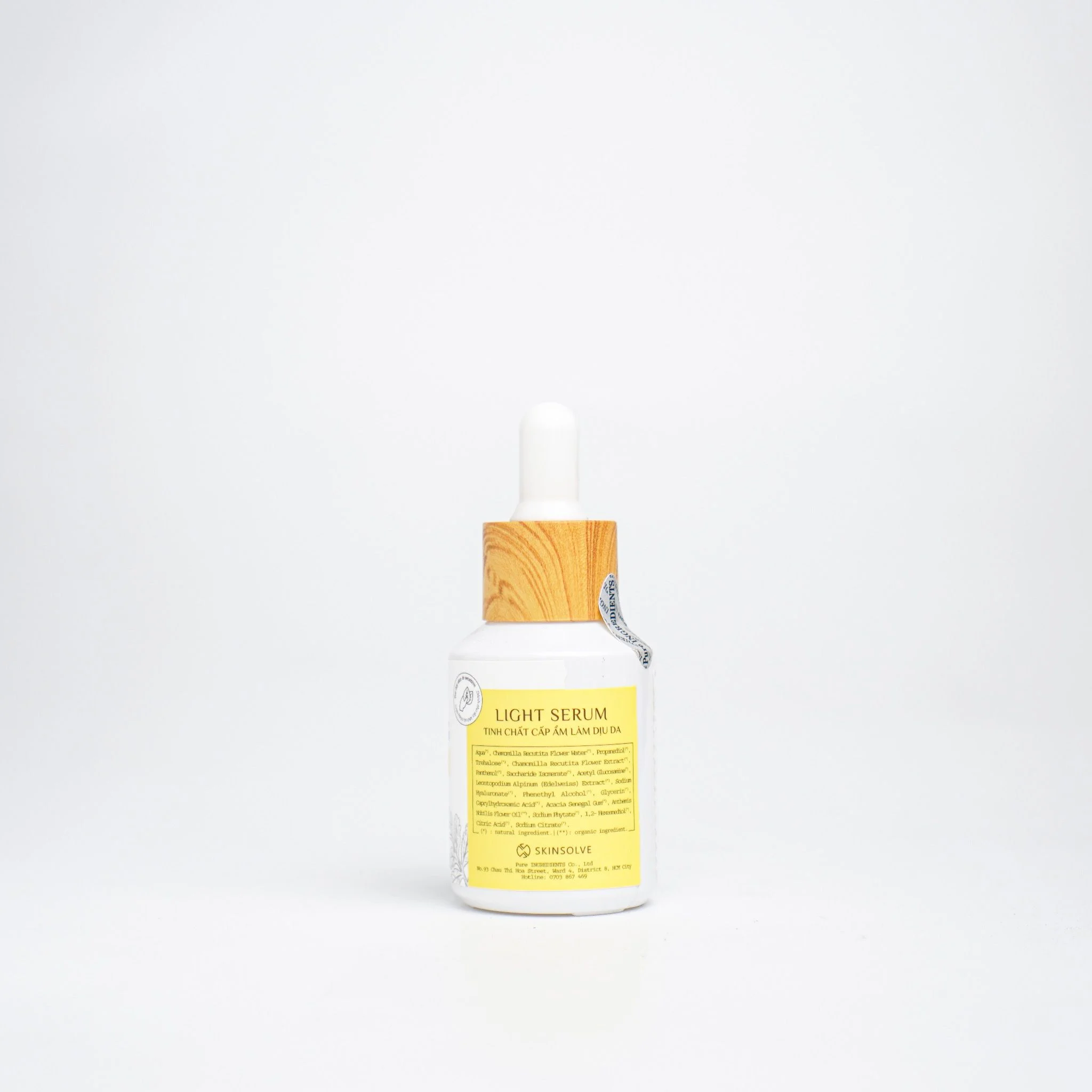 Tinh chất cấp ẩm & làm dịu da từ Cúc La Mã 30 ml - Skin Calming Light Serum (Chamomile) - Image 3