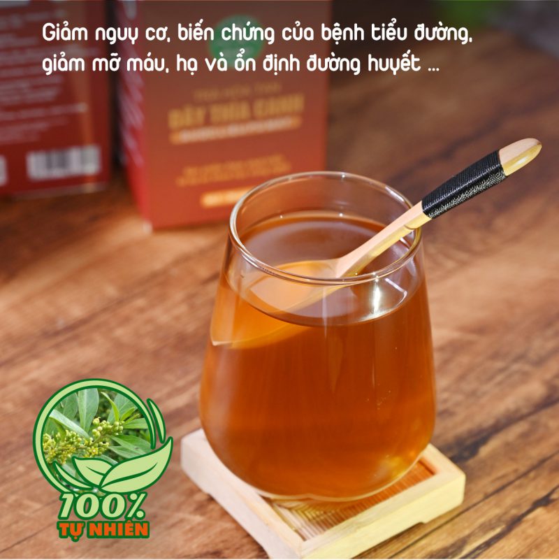 Trà dược liệu hoà tan Dây Thìa Canh khắc tinh của bệnh tiểu đường - Image 3