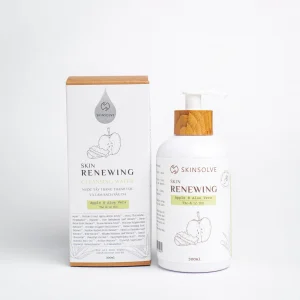 Nước tẩy trang thanh lọc và làm sạch sâu da từ Táo & Lô Hội 300ml - Skin Renewing Cleansing Water (Apple & Aloe Vera)
