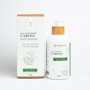 Sữa tắm giảm viêm từ Tràm Trà & Nghệ 300ml / Multi - Purpore Caring Body Shower