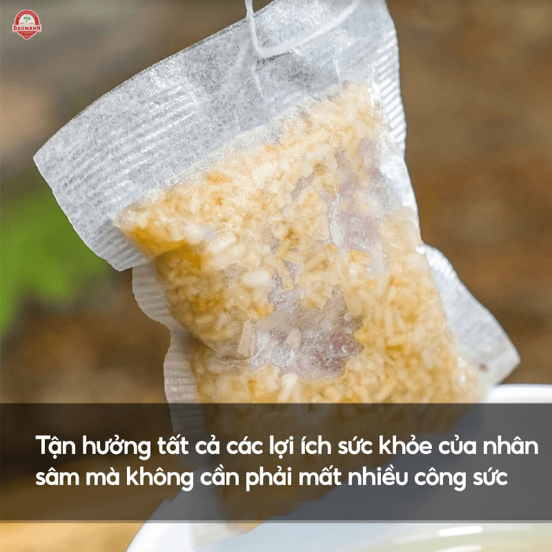 Sâm Túi Lọc Baumann Mỹ – Giảm Căng Thẳng, Mệt Mỏi, Tăng Tập Trung - Image 8