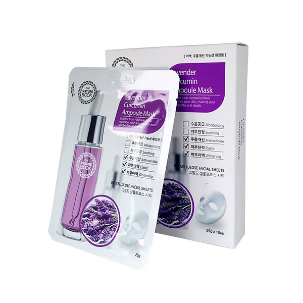 Mặt Nạ Dưỡng Trắng Chống Nhăn Hoa Oải Hương The Nature Book - Image 3