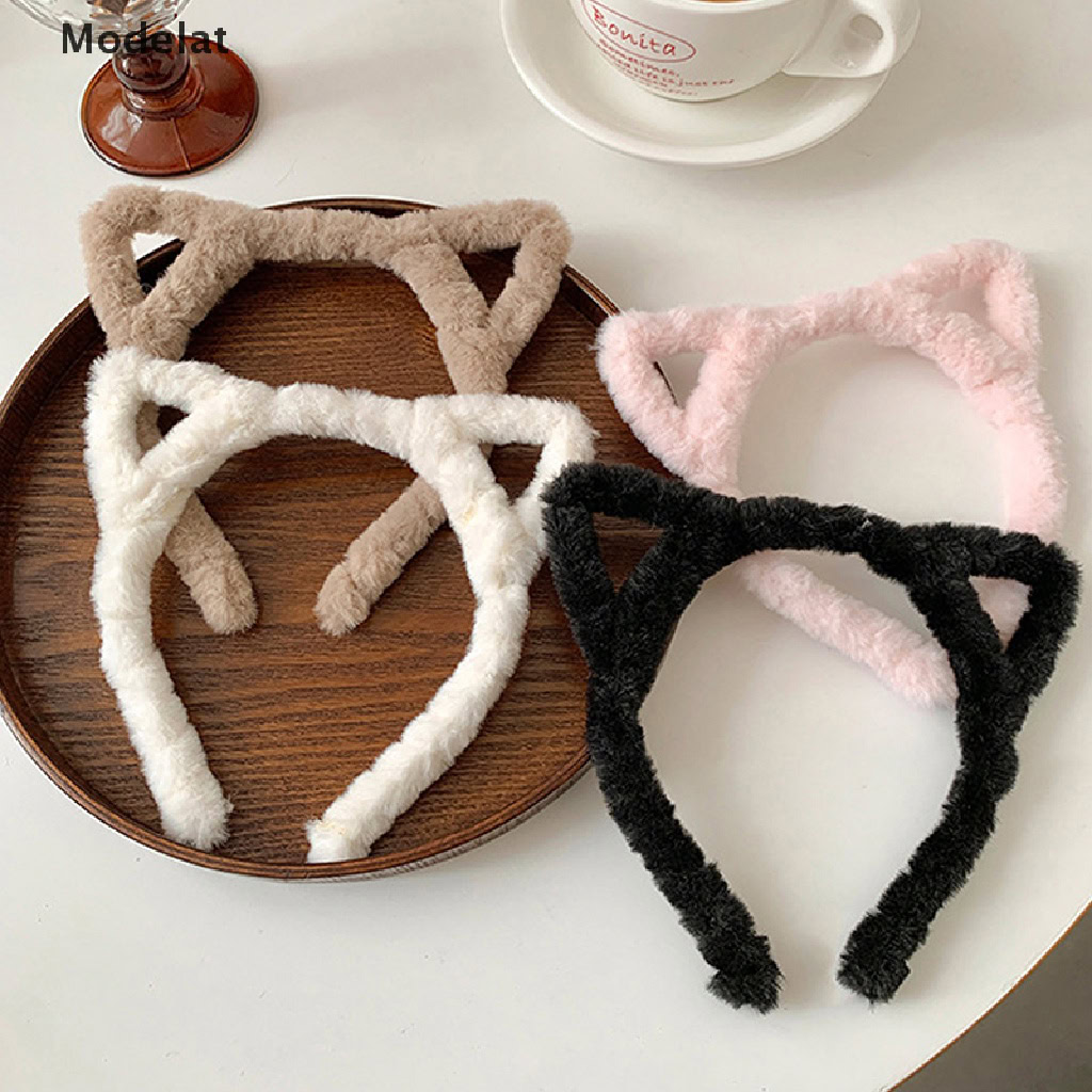 Băng đô tai thỏ lông nhung xinh xắn dễ thương - Image 6