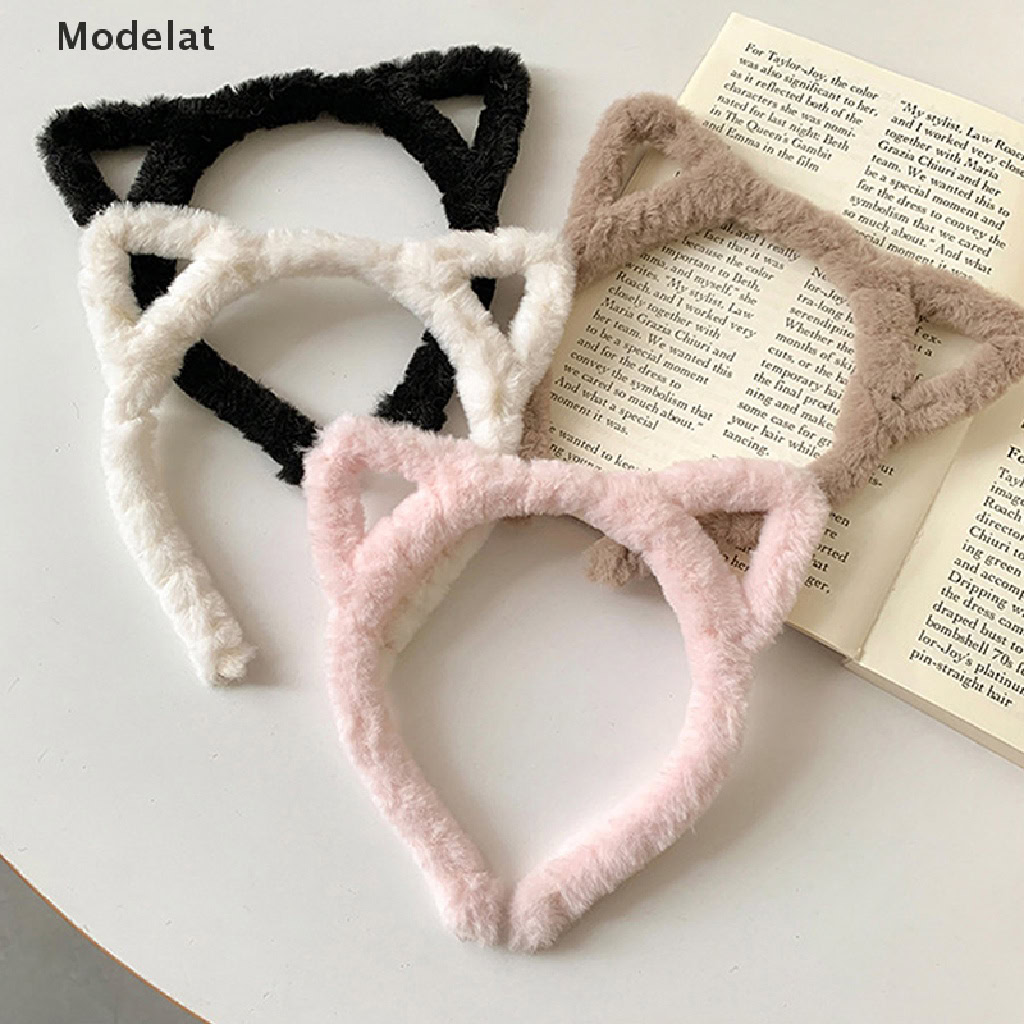 Băng đô tai thỏ lông nhung xinh xắn dễ thương - Image 5