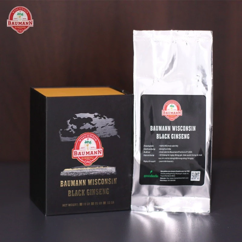 Nhân Sâm Đen Baumann Wisconsin Sâm Baumann Lên Men Tăng Cường Sinh Lực - Image 5
