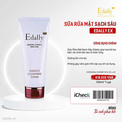 Sữa Rửa Mặt Sạch Sâu Hoàn Hảo Edally EX nhập khẩu Hàn Quốc - Image 2