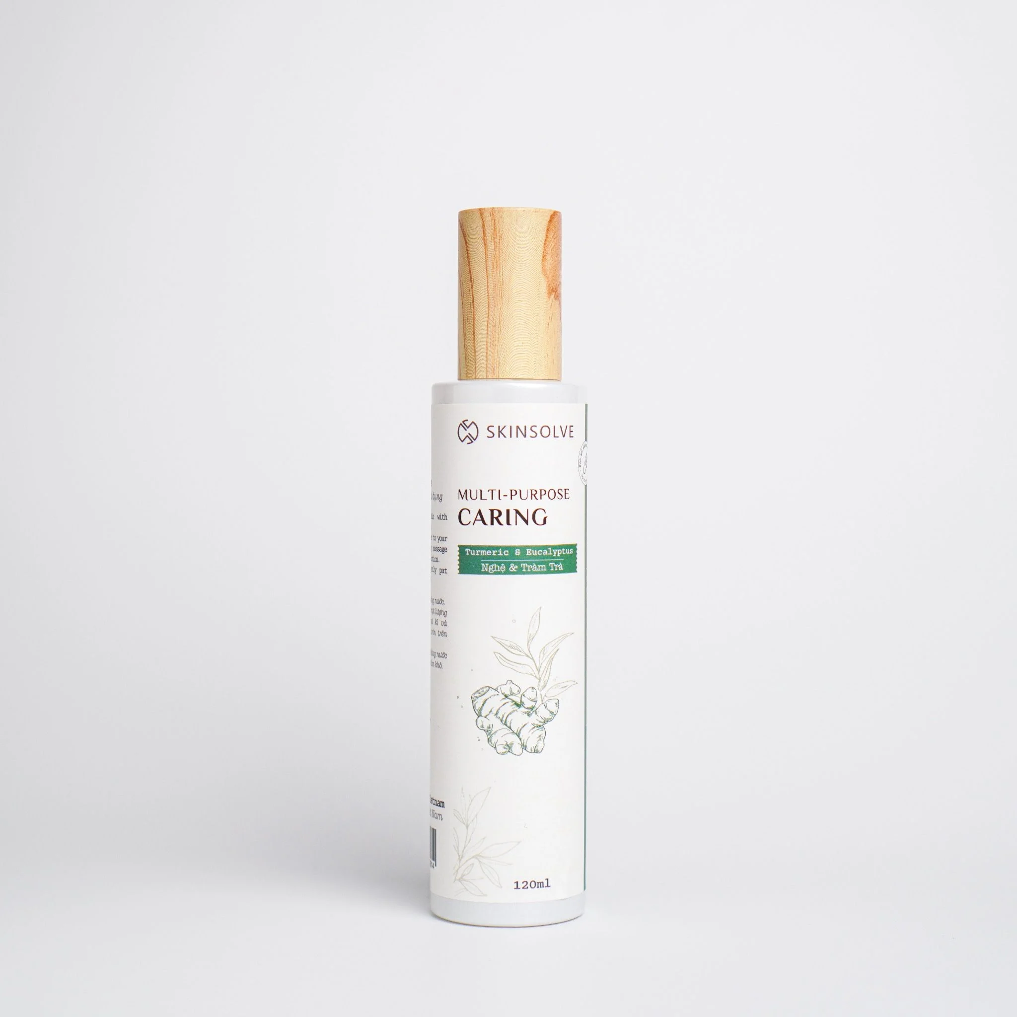 Gel rửa mặt từ Tràm Trà & Nghệ 120ml / Multi - Purpore Caring Cleasing Gel - Image 3