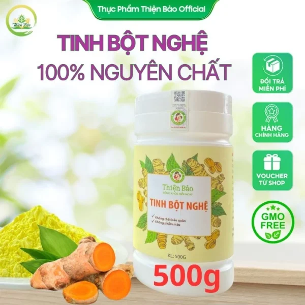 Tinh Bột Nghệ Nguyên Chất - Thiện Bảo 250gram - Image 3