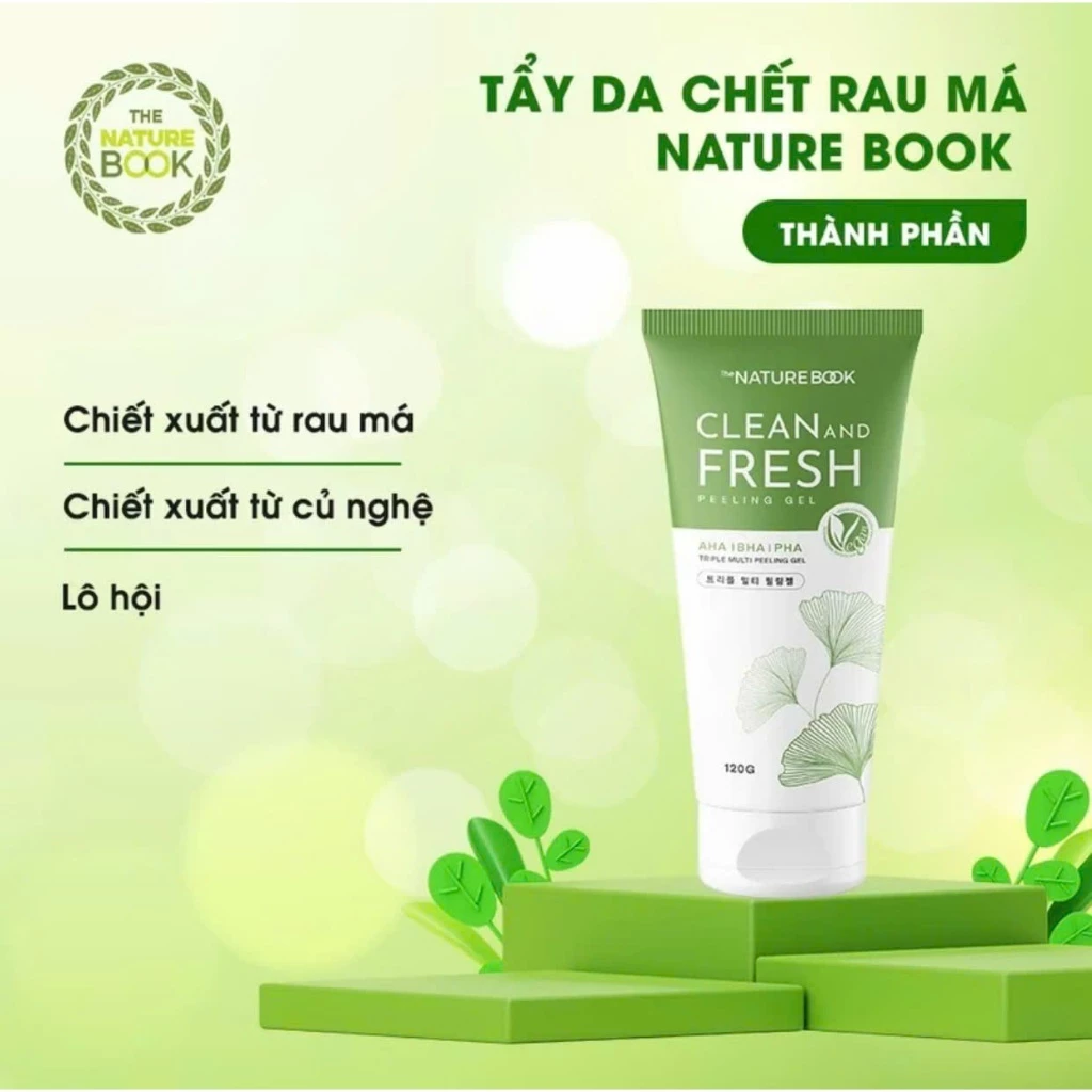 Tẩy Da Chết Dưỡng Ẩm The Nature Book Hàn Quốc - Image 4