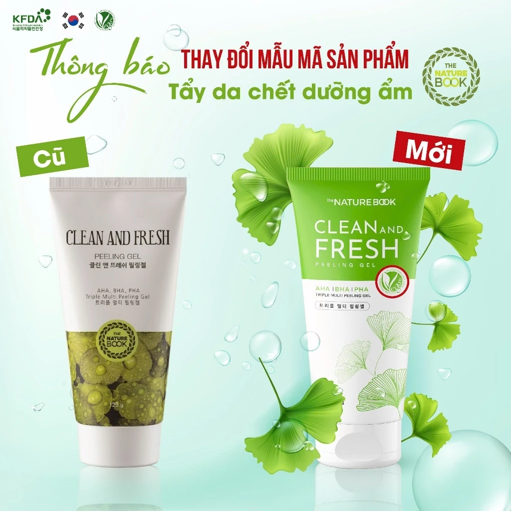 Tẩy Da Chết Dưỡng Ẩm The Nature Book Hàn Quốc - Image 5