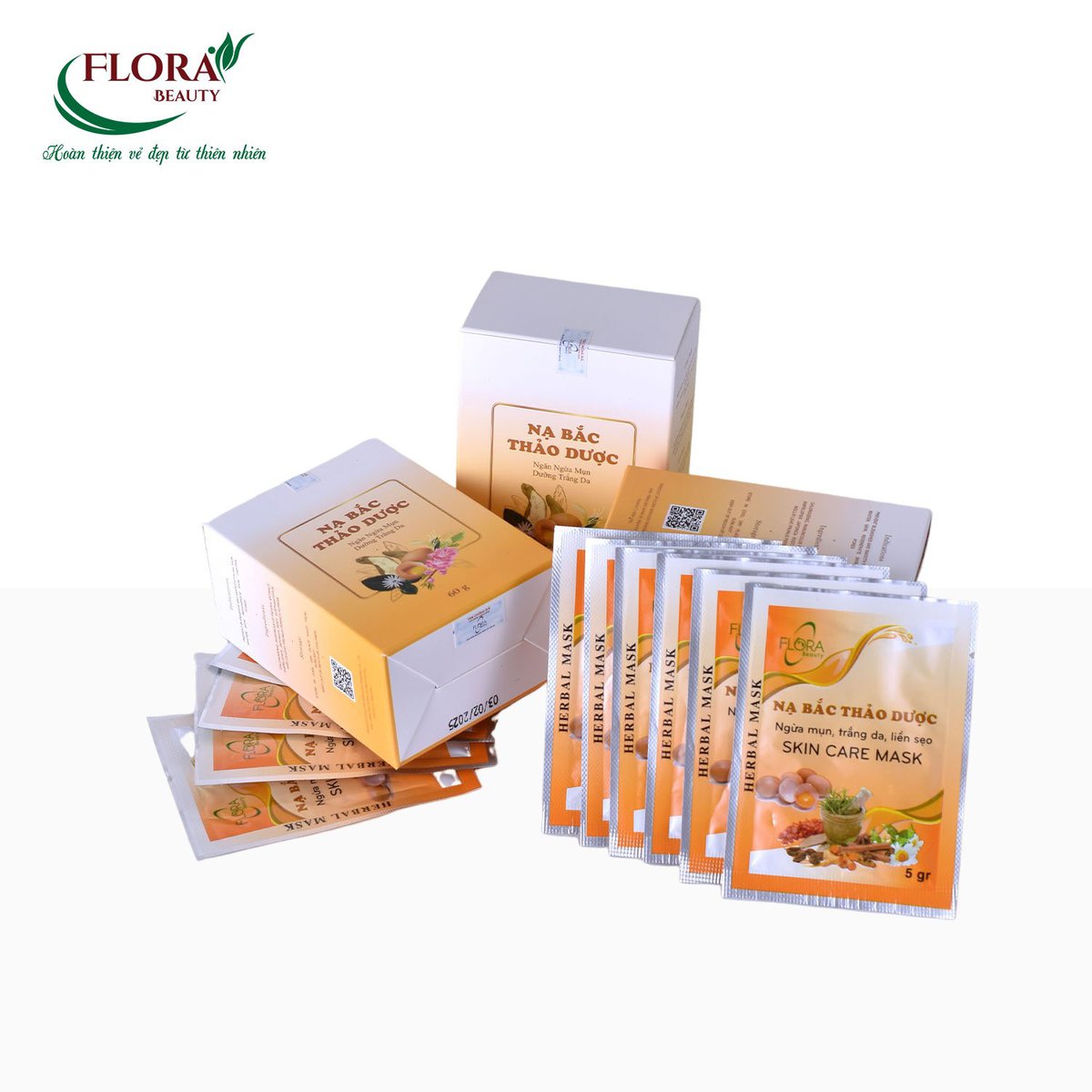 Nạ Bắc Thảo Dược Flora , Trắng da, Săn chắc, Ngừa mụn, Liền sẹo - Image 9