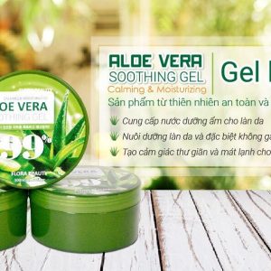 Gel nha đam dưỡng ẩm da body Flora 300ml