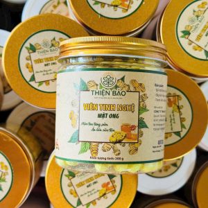 Viên Tinh Bột Nghệ Mật Ong Thiện Bảo 500 g - Hỗ Trợ Dạ Dày, Đẹp Da