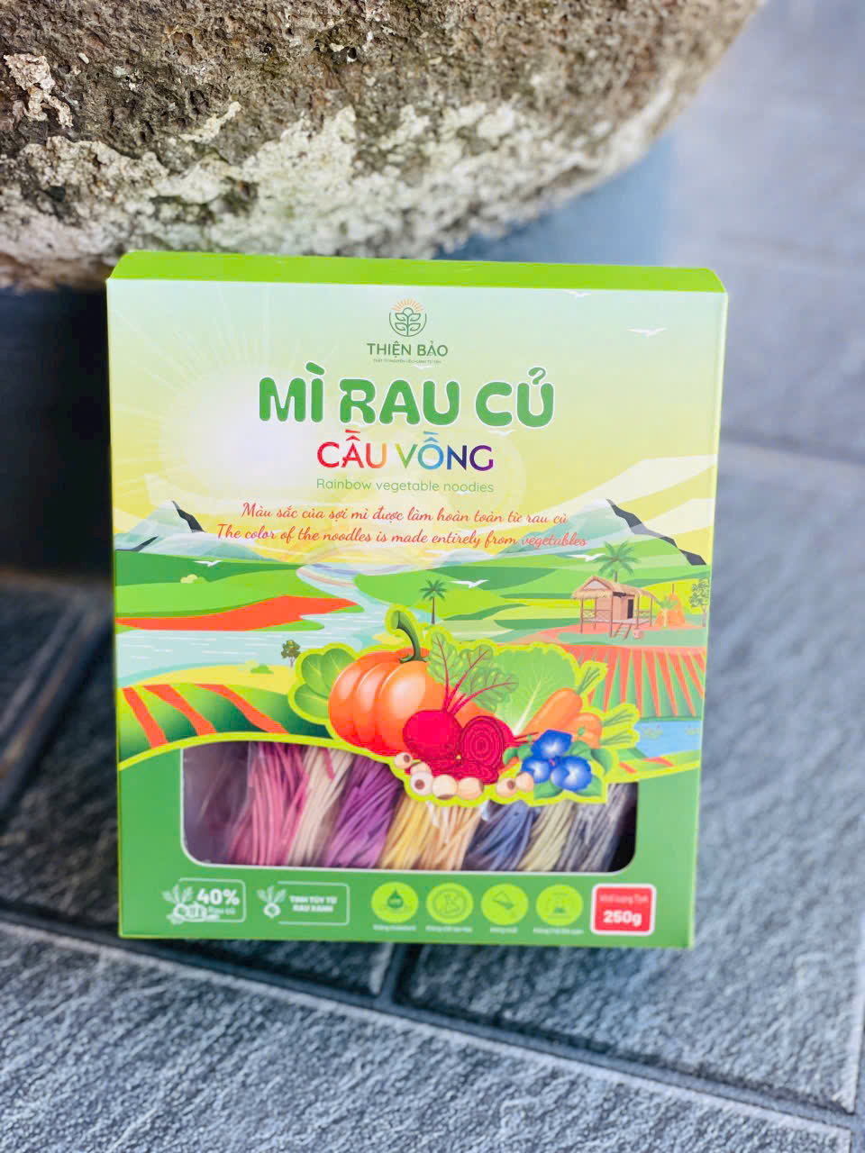 Mì sợi rau củ cầu vồng 500g – Đệ nhất mì ăn kiêng - Image 3