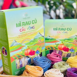 Mì sợi rau củ cầu vồng 500g – Đệ nhất mì ăn kiêng