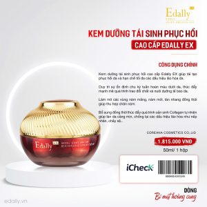 Kem dưỡng tái sinh phục hồi cao cấp Edally Hàn Quốc