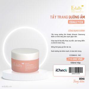 Tẩy trang dưỡng ẩm Edally EX nhập khẩu Hàn Quốc