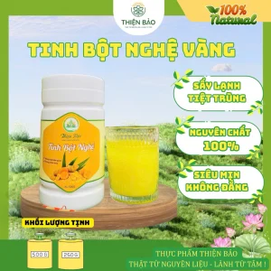 Tinh Bột Nghệ Nguyên Chất - Thiện Bảo 250gram