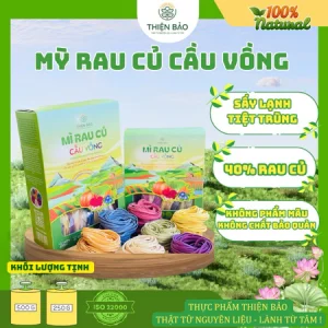 Mì sợi rau củ cầu vồng 500g – Đệ nhất mì ăn kiêng