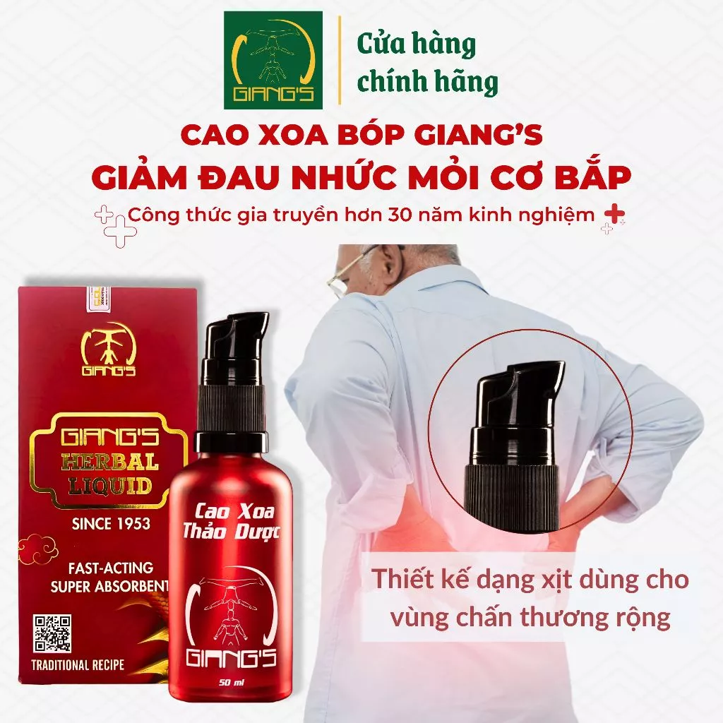 Cao xoa Thảo dược Giang's Hiệu quả nhanh - Hấp thụ tốt - Image 6