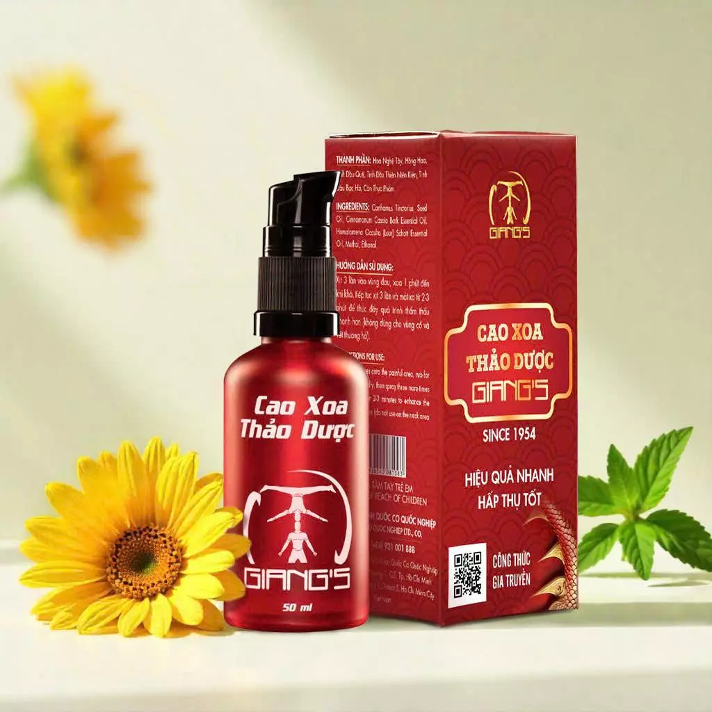 Cao xoa Thảo dược Giang's Hiệu quả nhanh - Hấp thụ tốt - Image 2