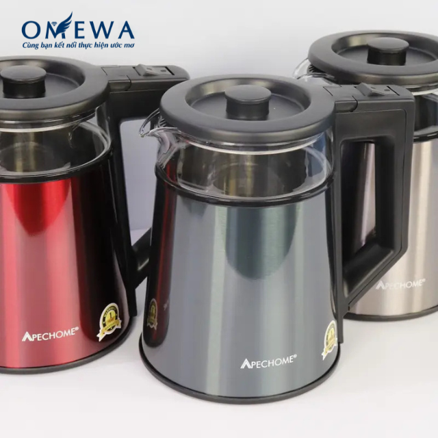 Ấm Đun Siêu Tốc Inox 1.5L 1355W APH-ST15G Tự Ngắt An Toàn - Image 7