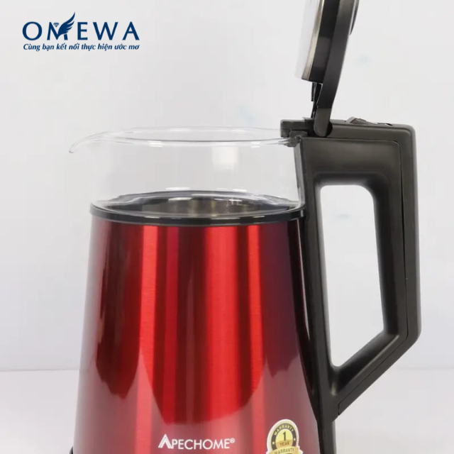 Ấm Đun Siêu Tốc Inox 1.5L 1355W APH-ST15G Tự Ngắt An Toàn - Image 4