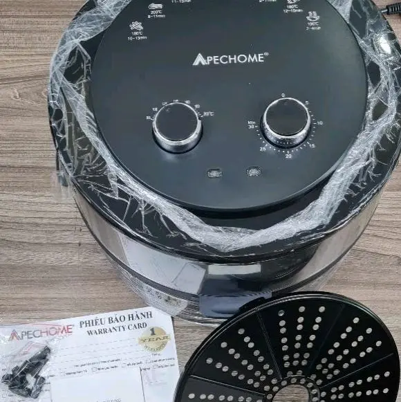 Nồi Chiên Không Dầu 8L 1400W APH-2510D Điều Chỉnh Nhiệt Đa Năng - Image 2