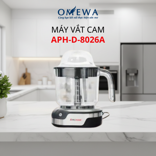 Máy Vắt Cam Tự Động APH-D-8026A – Nước Ép Tươi Mỗi Ngày, Vắt Nhanh – Bền Máy