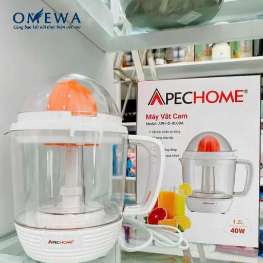 Máy Vắt Cam Tự Động 40W 1.2L APH-D-8009A Động Cơ Đồng Bền Bỉ - Image 2