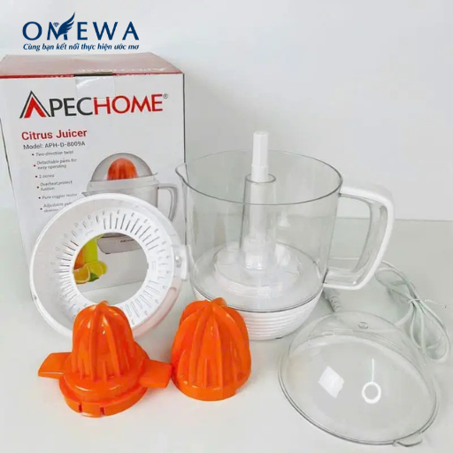 Máy Vắt Cam Tự Động 40W 1.2L APH-D-8009A Động Cơ Đồng Bền Bỉ - Image 3