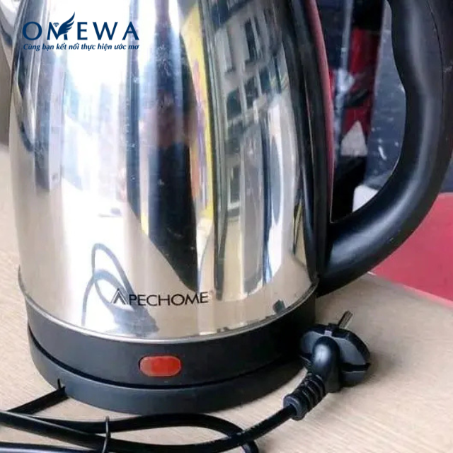 Ấm Đun Nước Siêu Tốc 1 Lớp APH-ST05IN 1.8 Lít Công Suất 1500W An Toàn Tiện Lợi - Image 3