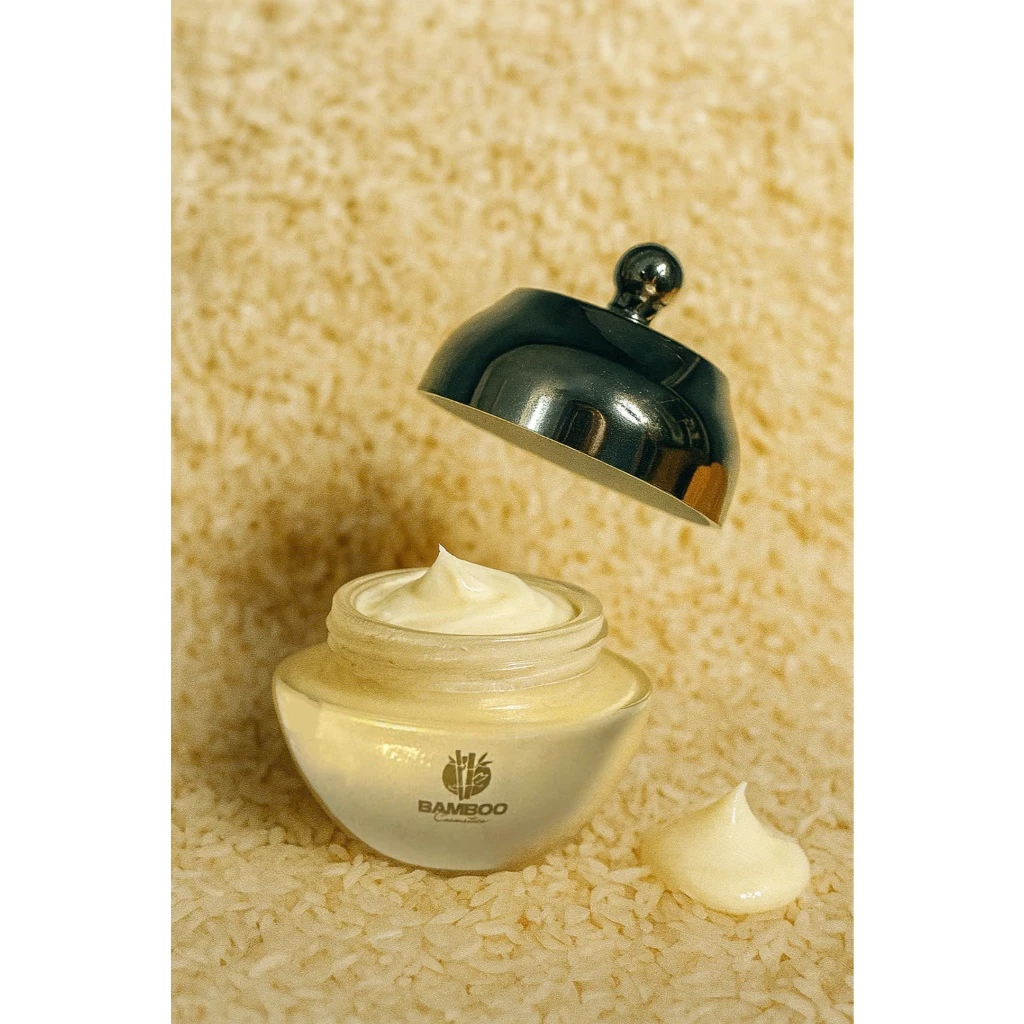 Kem Face Bamboo Whitening Facial Cream - Dưỡng Ẩm, Trắng Hồng, Chống Nắng, Mờ Nám, Tàn Nhang - Image 4