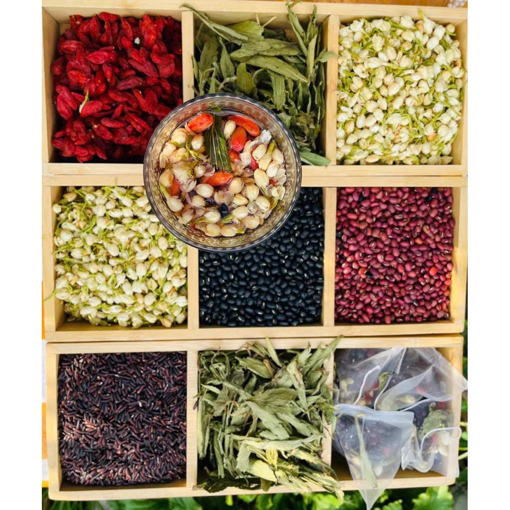 Trà Gạo Lứt Hoa Cúc Túi Lọc Thiện Bảo – Thảo Mộc Tự Nhiên, Thanh Lọc Cơ Thể, Hỗ Trợ Giảm Cân & Ngủ Ngon - Image 6