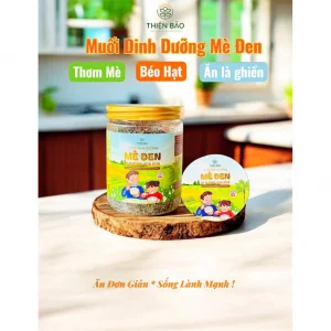 Muối Dinh Dưỡng Mè Đen Đường Hoa Dừa